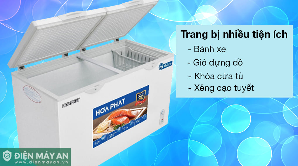Tủ đông Hòa Phát Inverter 352 Lít HPF AD8352